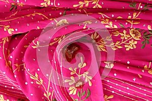 Indian fabrics photo