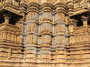 Indian Family in Khajuraho Madhya Pradesh India Tourism photo