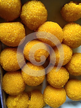 THIS IS THE INDIAN FAMOUS SWEET CALLED LADDO photo