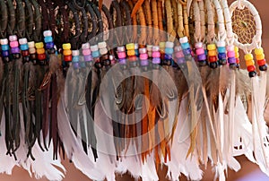 Indian feathers