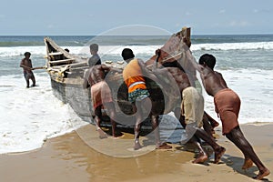 Indian fishermen