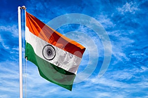 Indian flag of India