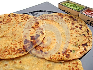 Indian Food-Aloo Paratha