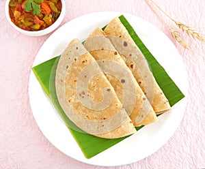 Indian Food Chapati photo