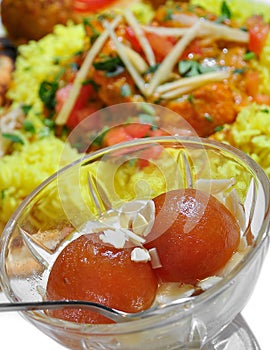 Indian Food - Gulab Jamun