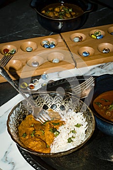 Indian Food Mancala Boardgame