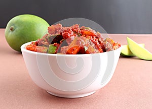 Indian Food Mango Pickle