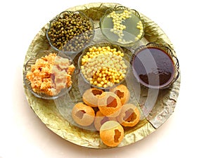 Indian Food-Pani Puri photo