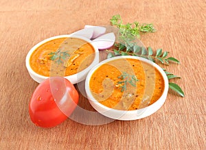 Indian Food Tomato Curry