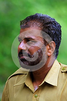 Indian forest gaurd photo