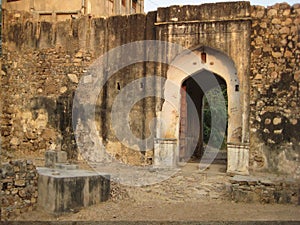 Indian fort main entrance gate