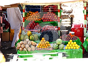 Indian Fruit Stall