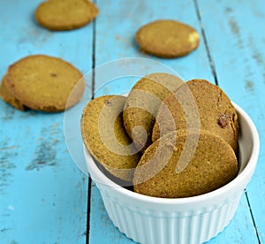 Indian ginger cookies photo