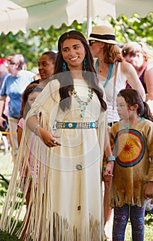 Indian Girl Riverbend Park Virginia