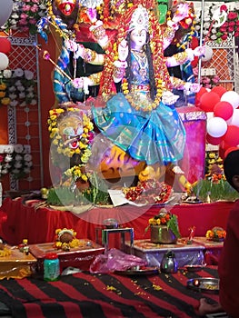 Indian God maa Devi in Navratri Frestival