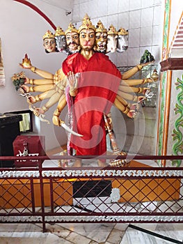 Indian God in temple in uttrakhnad DEHRADUN INDIA