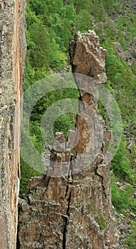 Indian Head at Ouimet Canyon