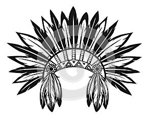 Indian headdress photo