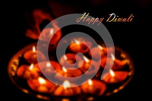 Indian Hindu Festival Diwali Background Image