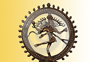 Indian hindu god Shiva Nataraja - Lord of Dance Statue