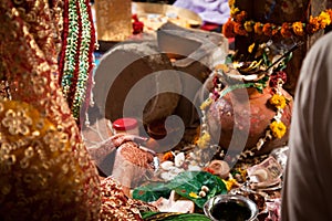 Indian Hindu traditional Wedding ritual