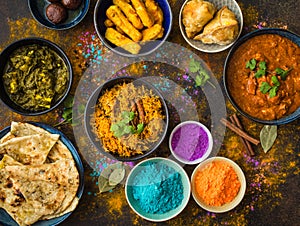 Indian Holi food