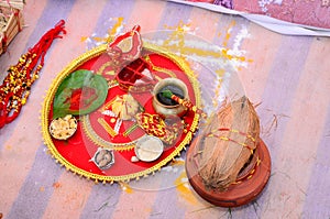Indian Holy Plate For Marriage