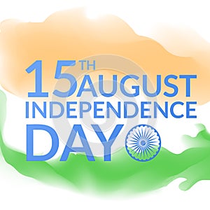 Indian independence greeting card