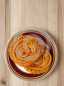 Indian jalebi sweets