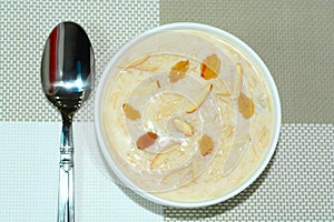 Indian Kheer or payasam