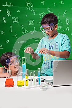 Indian kids and science