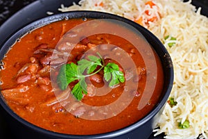 Indian Main course-Rajma Chawal