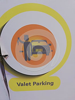 Indian mall at indore indicating the facility of valet parking