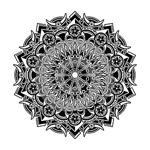 INDIAN MANDALA ART VECTOR