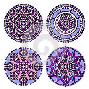 Indian mandala set