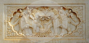 Indian marble carving