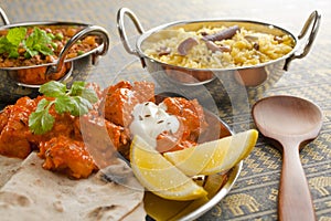 Indian Meal or Banquet