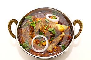 Indian meat dish or mutton curry