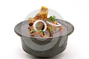 Indian meat dish or mutton curry