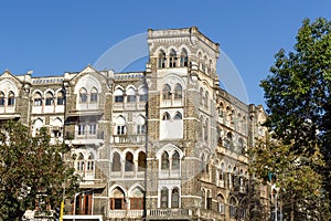 Indian mercantile chambers building in Mumbai. India