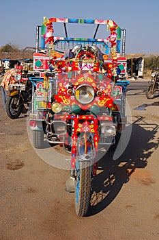 Indian motor rickshaw