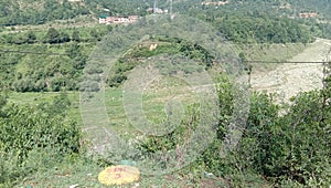 Indian mountain in Kashmir valley