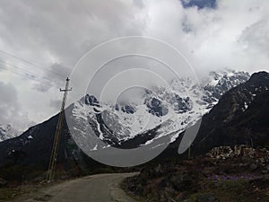 Indian  Mountain in Sikkim hill