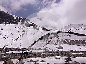 Indian  Mountain in Sikkim hill