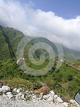 Indian mountains himachal natural mountains