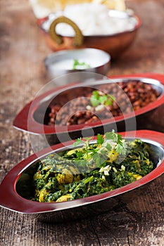 Indian murgh palak