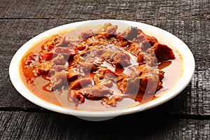 Indian mutton curry