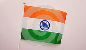 The Indian National Flag, the Tricolour