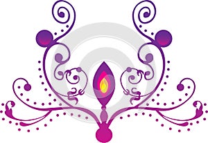 Indian new year icon