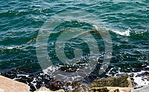 Indian Ocean from South Mole at Fremantle Western Australia photo